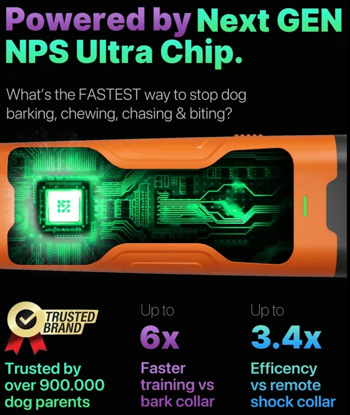 Dog Bark Detterent Device